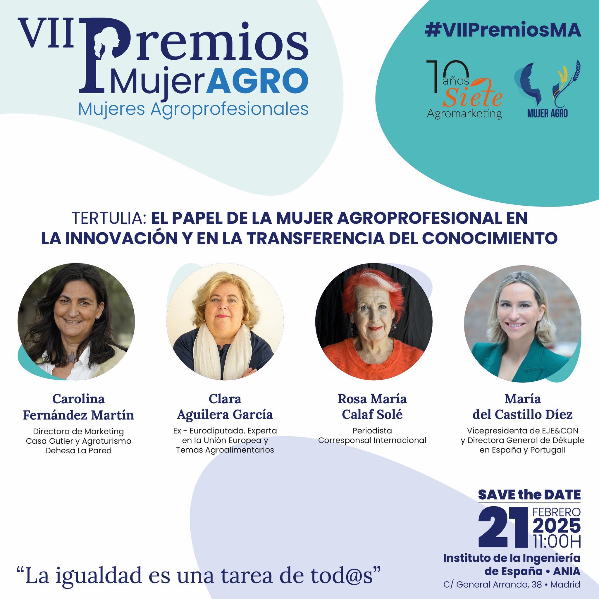 Clara Aguilera participa en le tertulia: ‘El papel de la mujer agroprofesional en la innovación y en la transferencia del conocimiento’